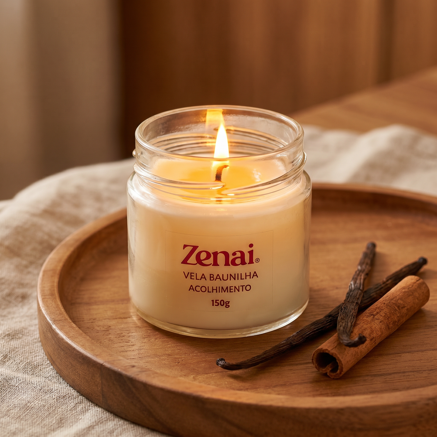Velas Aromáticas Zenai 150g