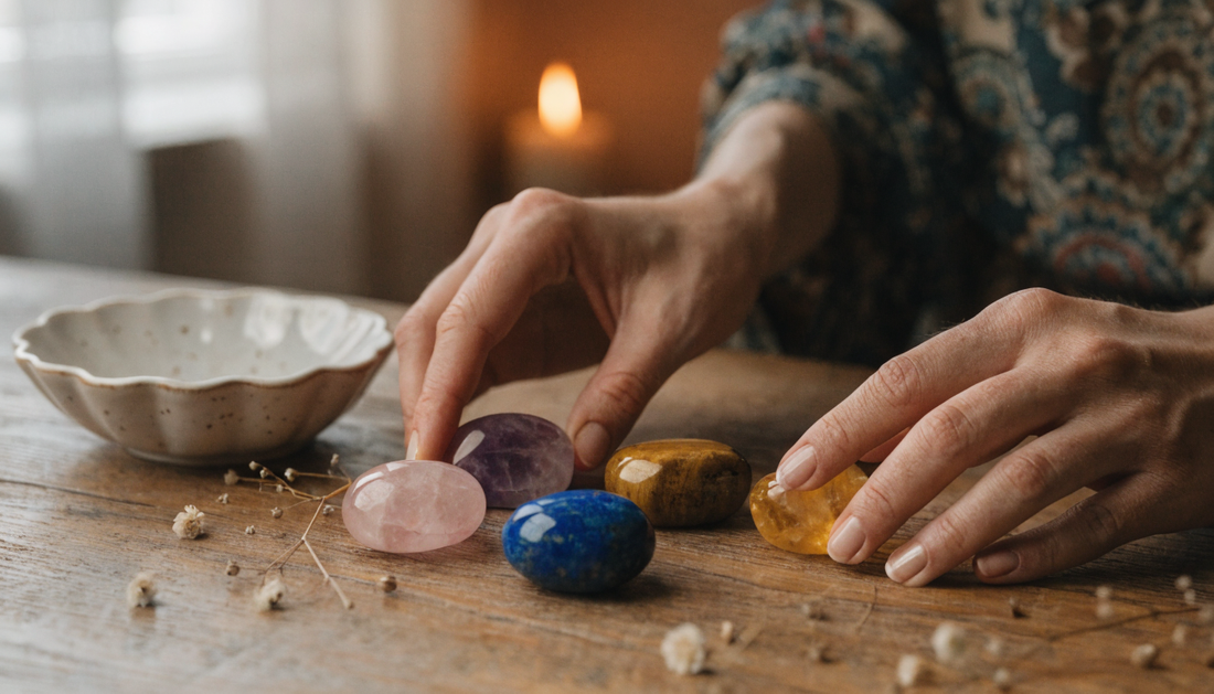 Equilibrando os sentidos: o poder das pedras dos chakras
