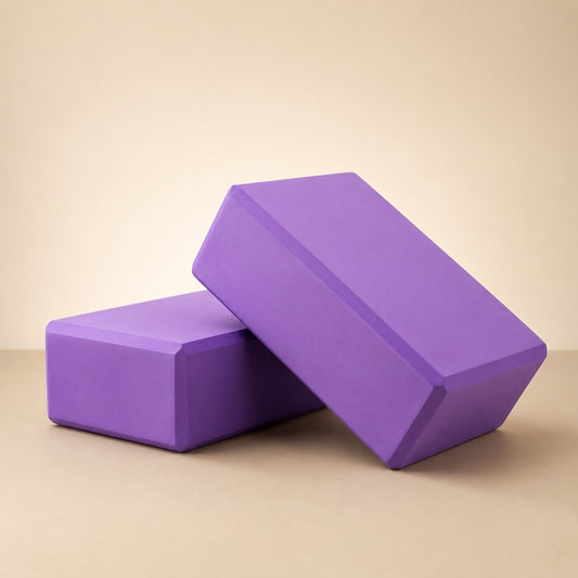 Bloco Yoga Roxo