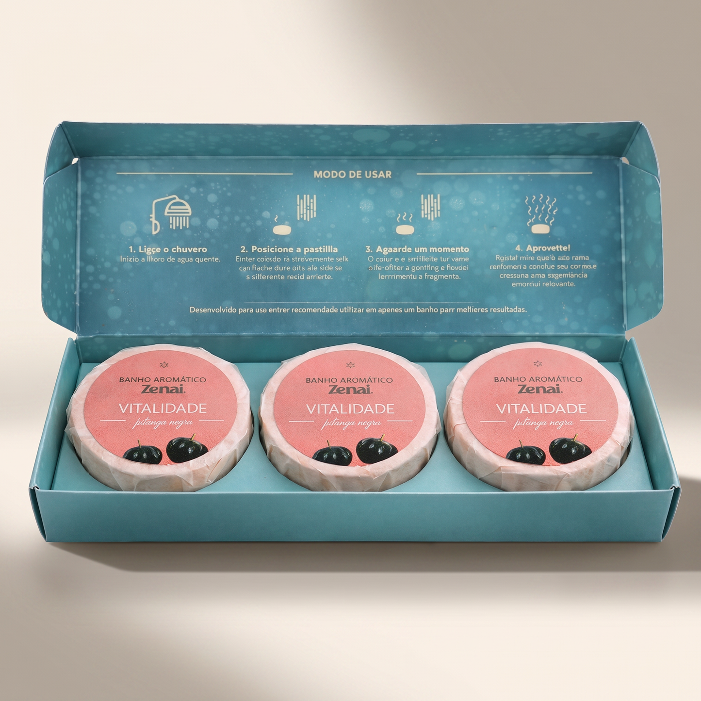 Banho Aromático - Shower steamer