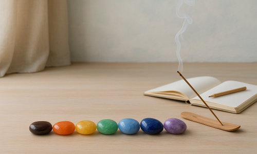 Equilibrando os sentidos o poder das pedras dos chakras